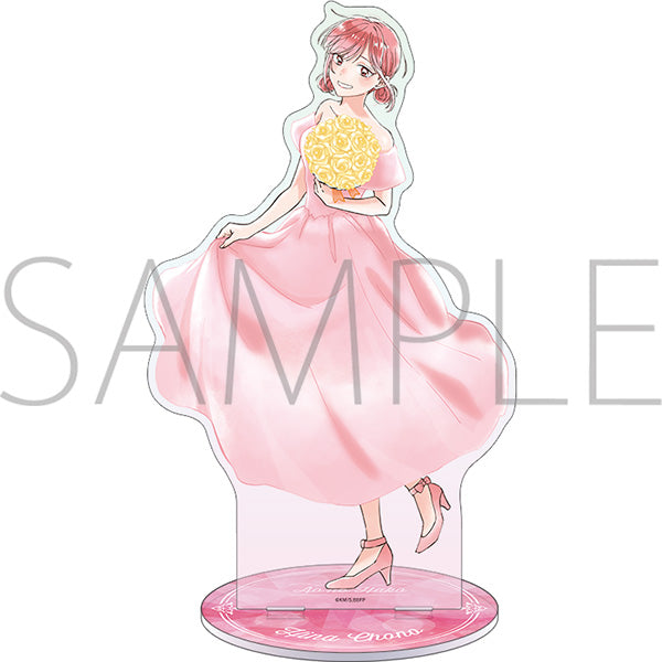 (Goods - Acrylic Stand) Blue Box BIG Iridescent Acrylic Stand Hina Chono