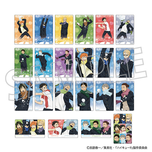 [※Blind](1BOX=11)(Goods - Card) Haikyu!! Trading Clear Card
