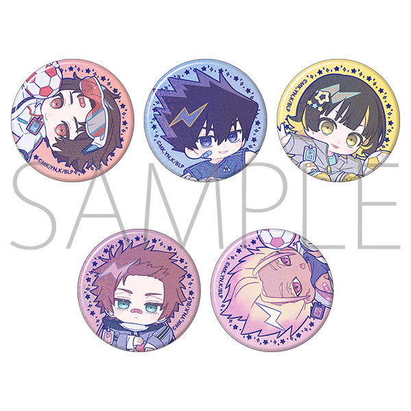 [※Blind](1BOX=5)(Goods - Badge) Blue Lock Season 2 Holographic Chara Badge Collection Pastel Pop Vol.2
