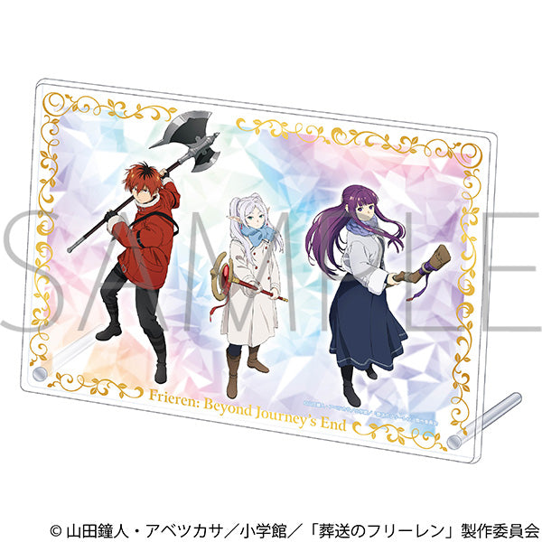 (Goods - Ornament) Frieren: Beyond Journey's End Foil Stamped Acrylic Art Panel