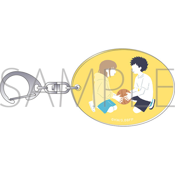 (Goods - Keychain) Blue Box Acrylic Keychain Taiki Inomata & Chinatsu Kano A Yuru Palette