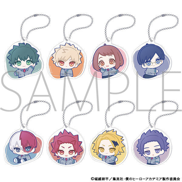 [※Blind](1BOX=8)(Goods - Keychain) My Hero Academia Acrylic Keychain Collection Nui Pal Skip