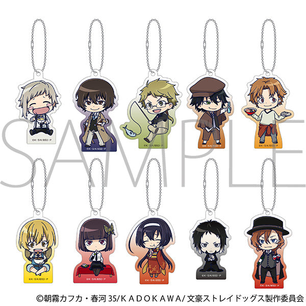 [※Blind](1BOX=10)(Goods - Keychain) 文豪ストレイドッグス Acrylic Keychain Collection Chibi