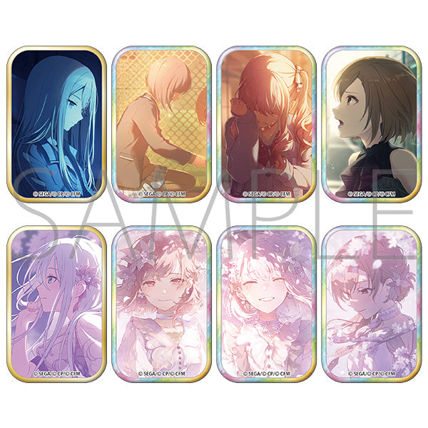 [※Blind](1BOX=8)(Goods - Badge) Hatsune Miku: Colorful Stage! Square Badge Collection Vol. 53 A