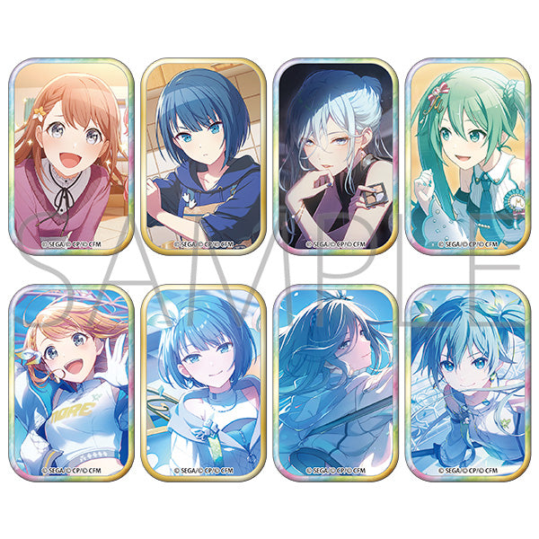 [※Blind](1BOX=8)(Goods - Badge) Hatsune Miku: Colorful Stage! Square Badge Collection Vol. 53 B