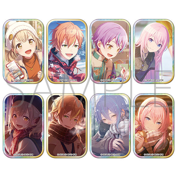 [※Blind](1BOX=8)(Goods - Badge) Hatsune Miku: Colorful Stage! Square Badge Collection Vol. 53 C