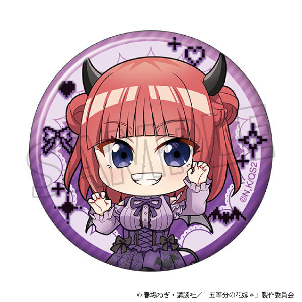 (Goods - Badge) The Quintessential Quintuplets＊ Button Badge (Chibi) Nino Nakano
