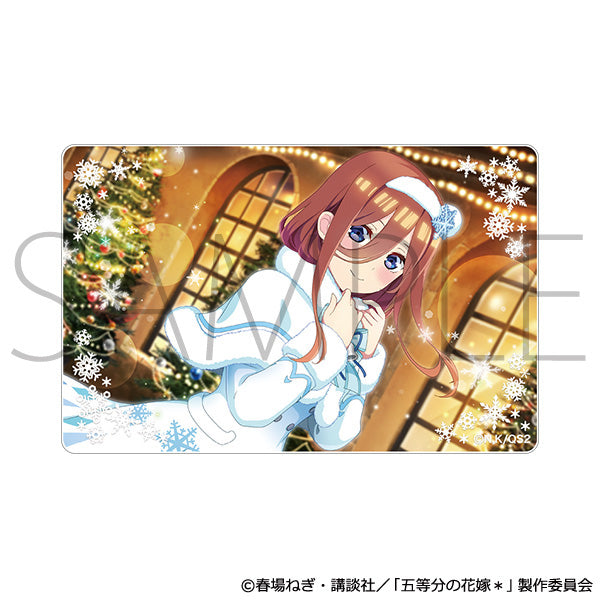 (Goods - Ornament) The Quintessential Quintuplets＊ Acrylic Block (Snowy Christmas) Miku Nakano