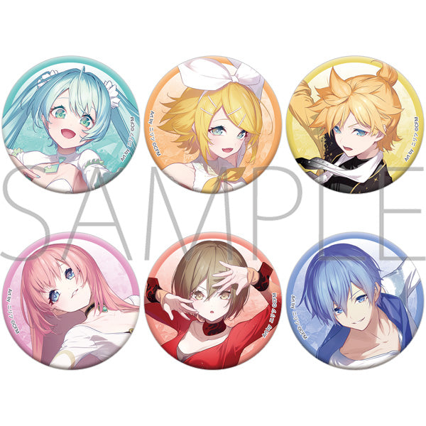 [※Blind](1BOX=6)(Goods - Badge) Hatsune Miku Series Glitter Chara Badge Collection