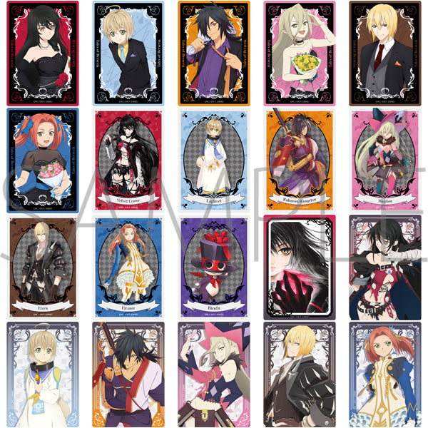 [※Blind](1BOX=10)(Goods - Card) Tales of Berseria Iridescent Art Collection