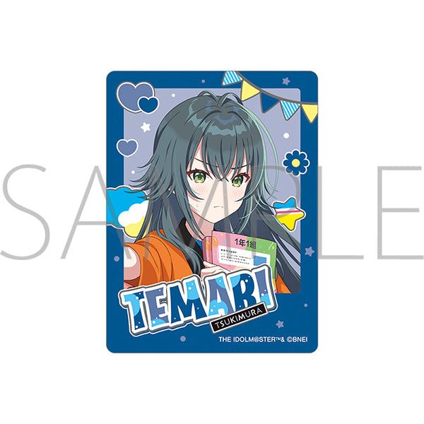 (Goods - Sticker) Gakuen iDOLM@STER Sticker Temari Tsukimura Hatsuboshi School Festival Fair