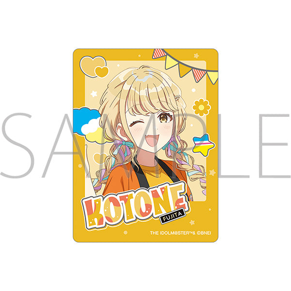 (Goods - Sticker) Gakuen iDOLM@STER Sticker Kotone Fujita Hatsuboshi School Festival Fair