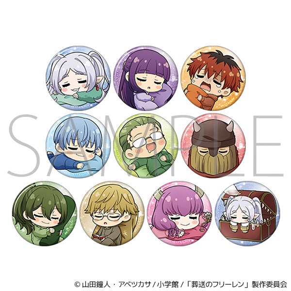[※Blind](1BOX=10)(Goods - Badge) Frieren: Beyond Journey's End Holographic Chara Badge Collection / ~Dream Magic~