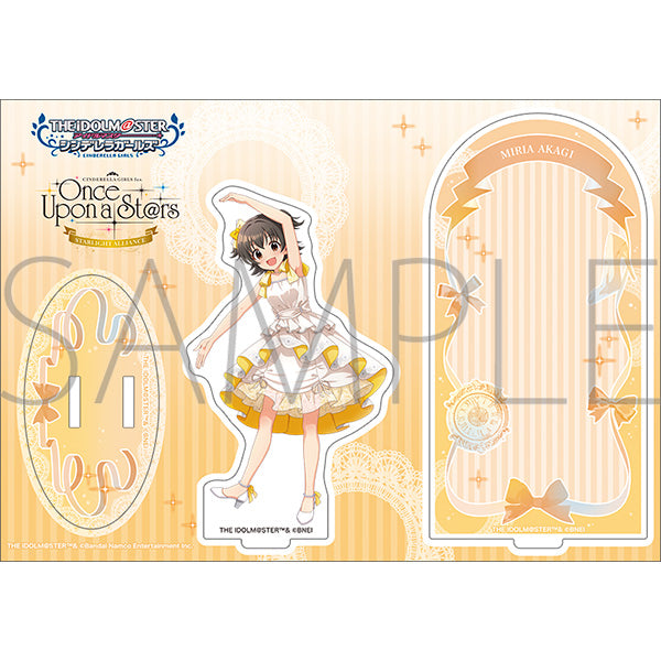 (Goods - Acrylic Stand) THE IDOLM@STER Cinderella Girls Acrylic Diorama Miria Akagi STARLIGHT ALLIANCE