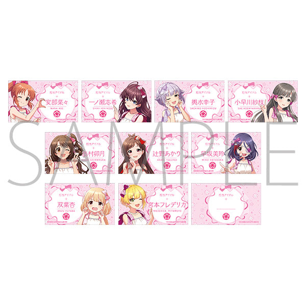 (Goods - Card Case) THE IDOLM@STER Cinderella Girls Business Card Case & Business Card Style Card Set CUTE