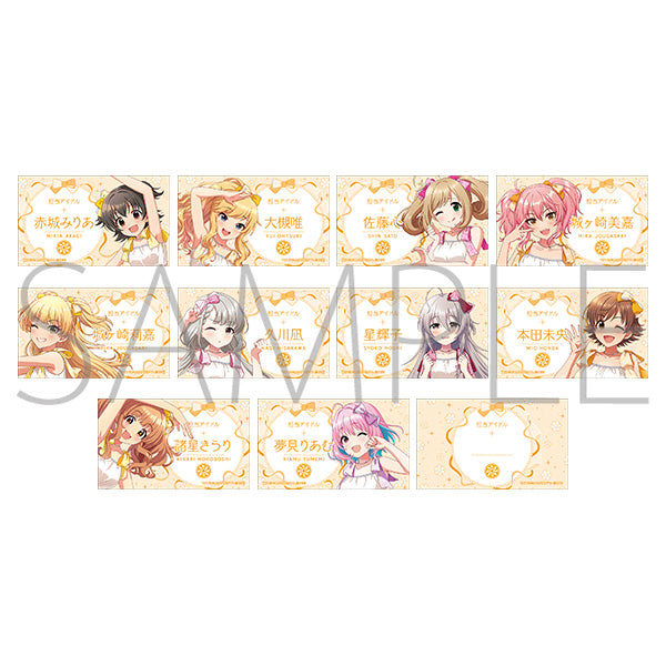 (Goods - Card Case) THE IDOLM@STER Cinderella Girls Business Card Case & Business Card Style Card Set PASSION