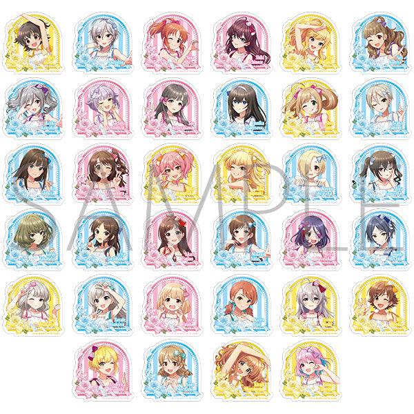 [※Blind](1BOX=17)(Goods - Sticker) THE IDOLM@STER Cinderella Girls Peta Collection