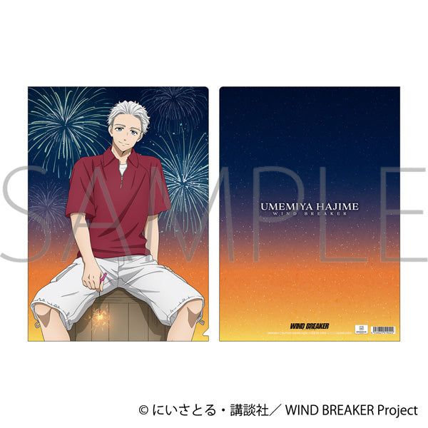 (Goods - Clear File) WIND BREAKER Clear File / Hajime Umemiya Firework