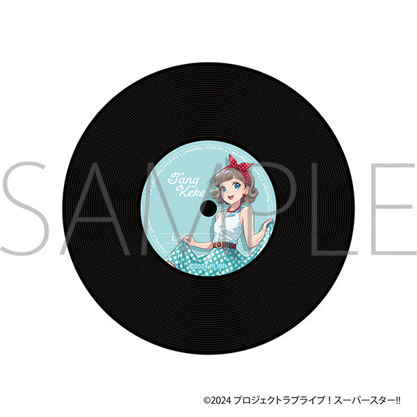 (Goods - Coaster) Love Live! Superstar!! Record Style Coaster Keke Tang