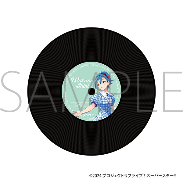 (Goods - Coaster) Love Live! Superstar!! Record Style Coaster Shiki Wakana