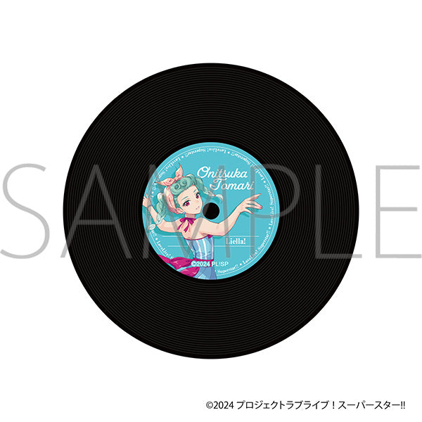 (Goods - Coaster) Love Live! Superstar!! Record Style Coaster Tomari Onitsuka