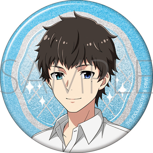 (Goods - Badge) THE IDOLM@STER SideM Glitter Button Badge / Kyoji Takajo Remember Shot