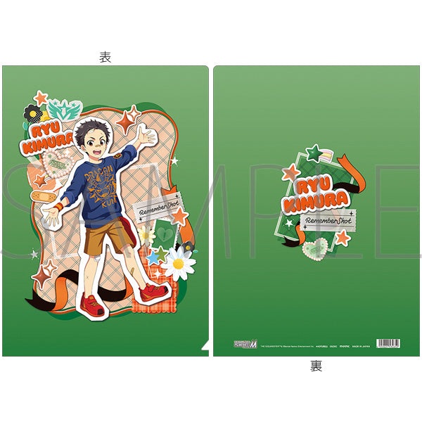 (Goods - Clear File) THE IDOLM@STER SideM Clear File / Ryu Kimura Remember Shot