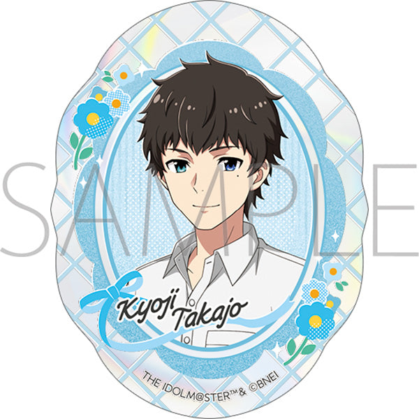 (Goods - Sticker) THE IDOLM@STER SideM Holographic Sticker / Kyoji Takajo Remember Shot