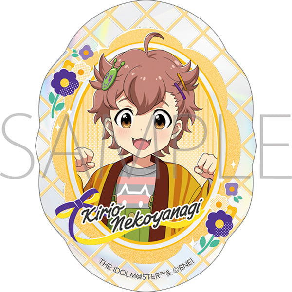 (Goods - Sticker) THE IDOLM@STER SideM Holographic Sticker / Kirio Nekoyanagi Remember Shot