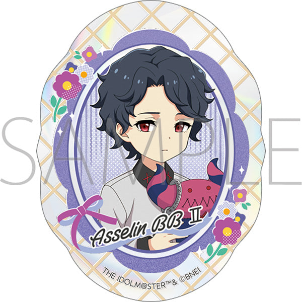 (Goods - Sticker) THE IDOLM@STER SideM Holographic Sticker / Asselin = Beelzebuth Ⅱ Remember Shot