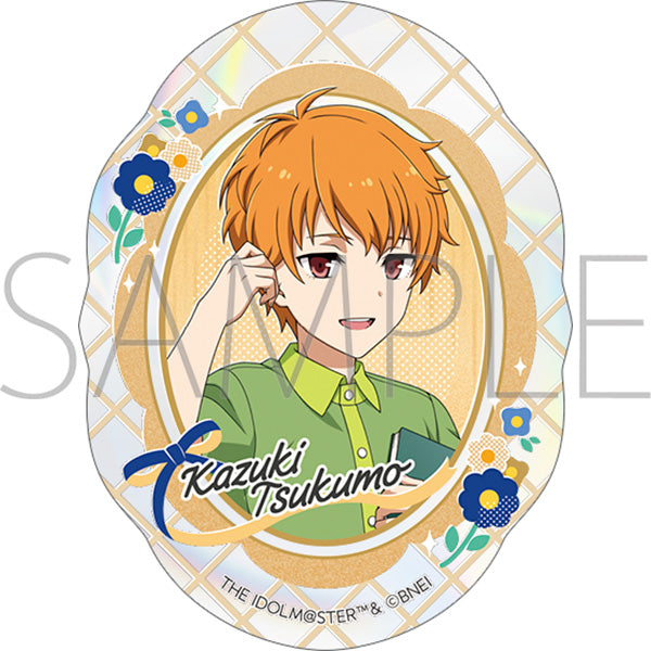 (Goods - Sticker) THE IDOLM@STER SideM Holographic Sticker / Kazuki Tsukumo Remember Shot