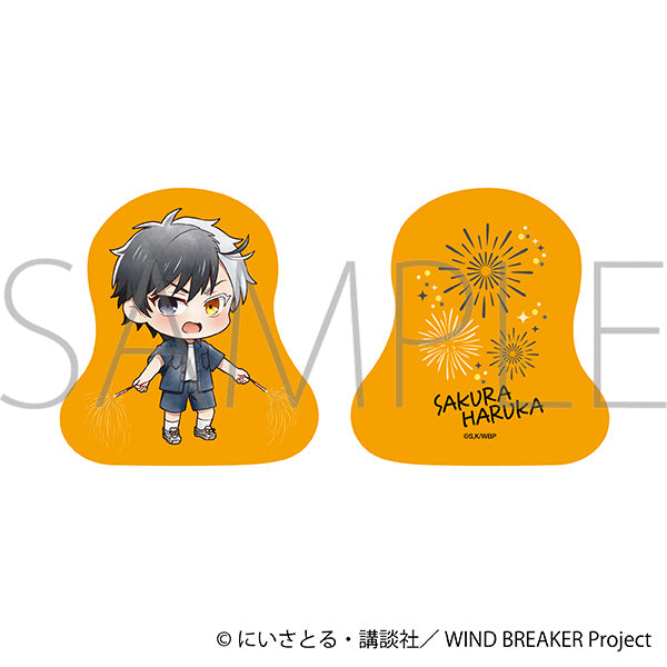 (Goods - Cushion) WIND BREAKER Die-cut Cushion / Haruka Sakura Firework