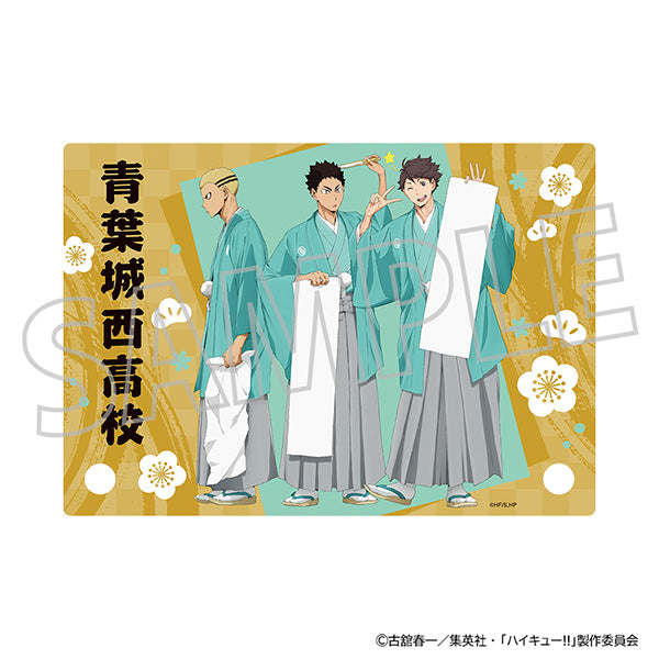 (Goods - Ornament) Haikyu!! Acrylic Art Panel Aoba Johsai High