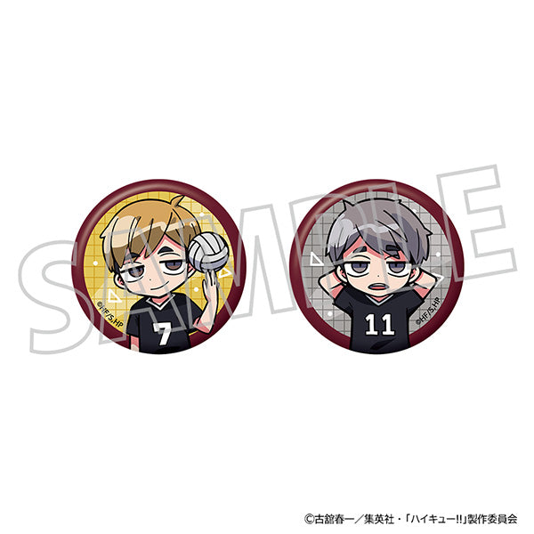 (Goods - Badge) Haikyu!! Button Badge Set Atsumu Miya, Osamu Miya