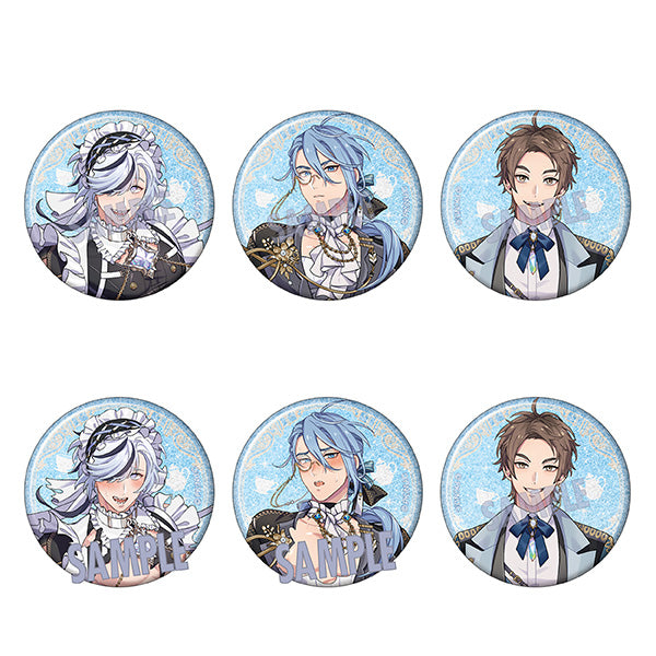 [※Blind](1BOX=6)(Goods - Badge) NU: Carnival Holographic Chara Badge Collection Classy Affair