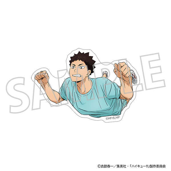 (Goods - Sticker) Haikyu!! Die-cut Sticker Hajime Iwaizumi - Physical