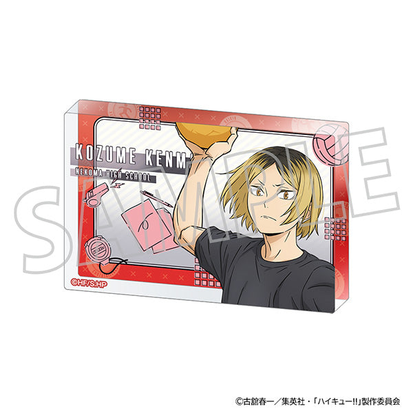 (Goods - Acrylic Stand) Haikyu!! Acrylic Block Kenma Kozume - Physical