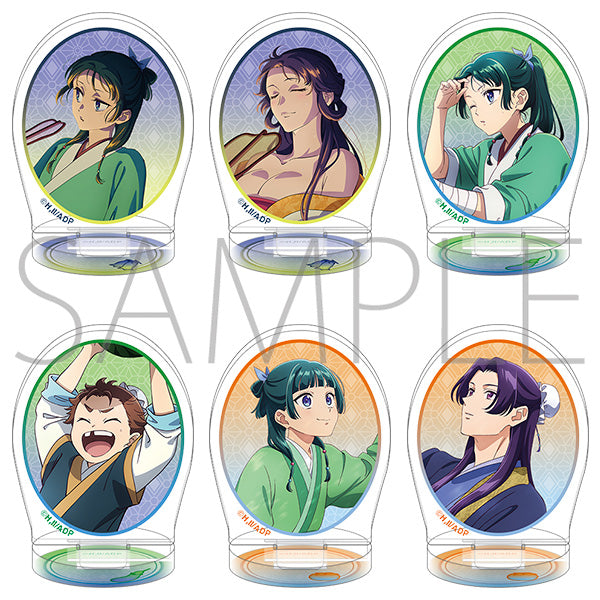 (1BOX=6)(Goods - Acrylic Stand) The Apothecary Diaries Chuasuta Miniature Acrylic Stand Collection / Campanula, Summer Vegetables, Persimmon