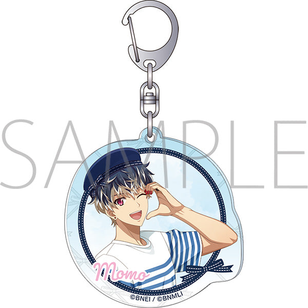 (Goods - Keychain) IDOLiSH7 Acrylic Keychain Momo