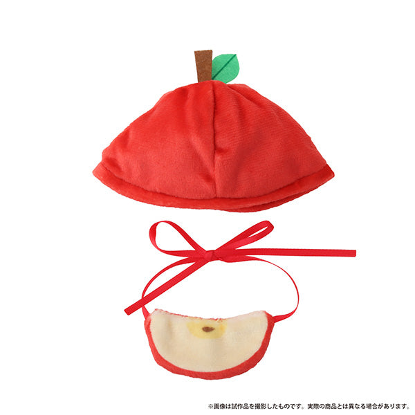 (Goods - Mascot) Non-Chara Original withCAT Fruit Dress-up Set Apple