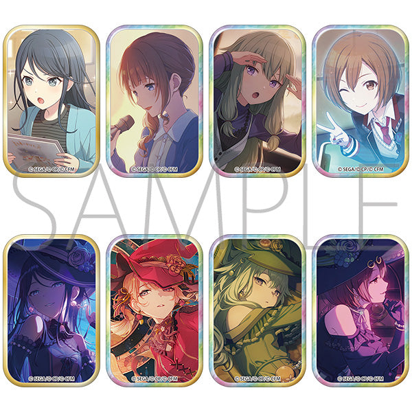 [※Blind](1BOX=8)(Goods - Badge) Hatsune Miku: Colorful Stage! Square Badge Collection Vol.55 C