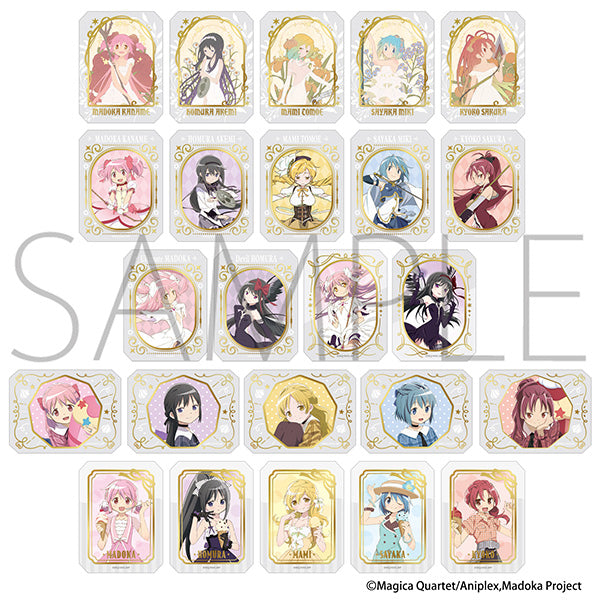 [※Blind](1BOX=8)(Goods - Card) Puella Magi Madoka Magica Glassy Collection