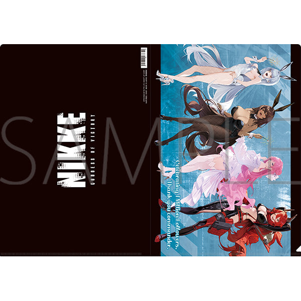 (Goods - Clear File) GODDESS OF VICTORY: NIKKE Metal Clear File / F