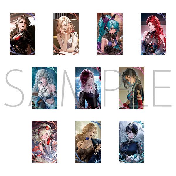 [※Blind](1BOX=10)(Goods - Card) Path to Nowhere Commemorative Clear Card Collection