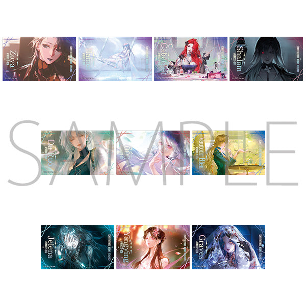 [※Blind](1BOX=10)(Goods - Card) Path to Nowhere Commemorative Clear Card Collection