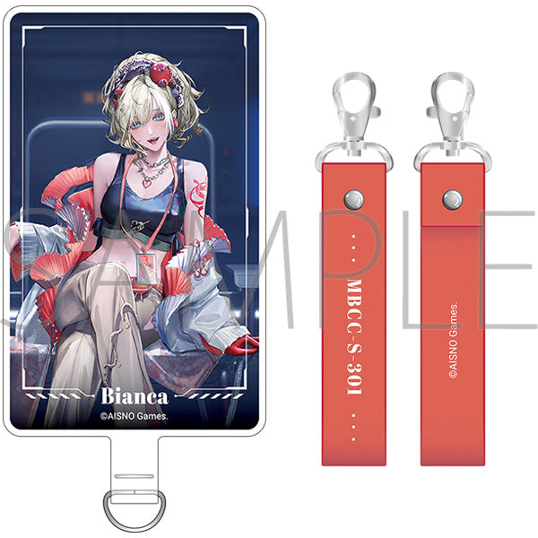 (Goods - Smartphone Accessory) Path to Nowhere Smartphone Case Insert with Strap Bianca