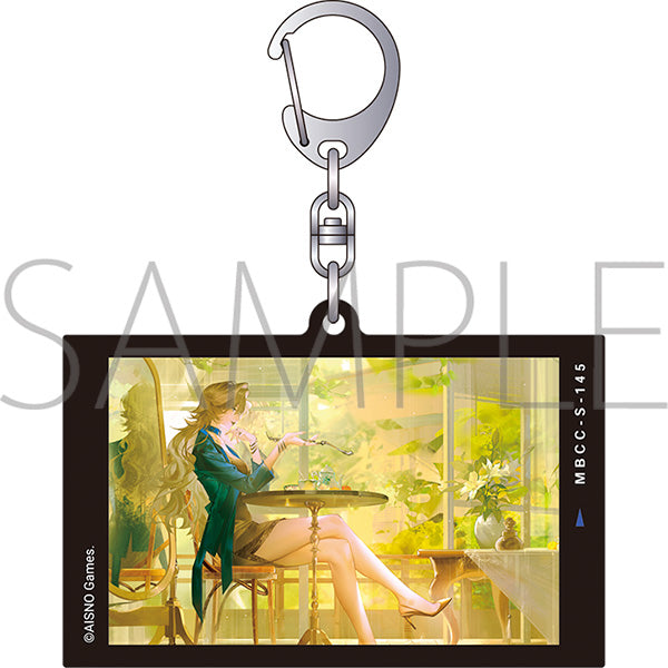 (Goods - Keychain) Path to Nowhere Lenticular Keychain Vautour Bleu