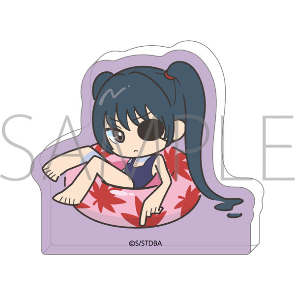 (Goods - Acrylic Stand) Gintama Korotto Acrylic Block / Kyubei Yagyu Pool