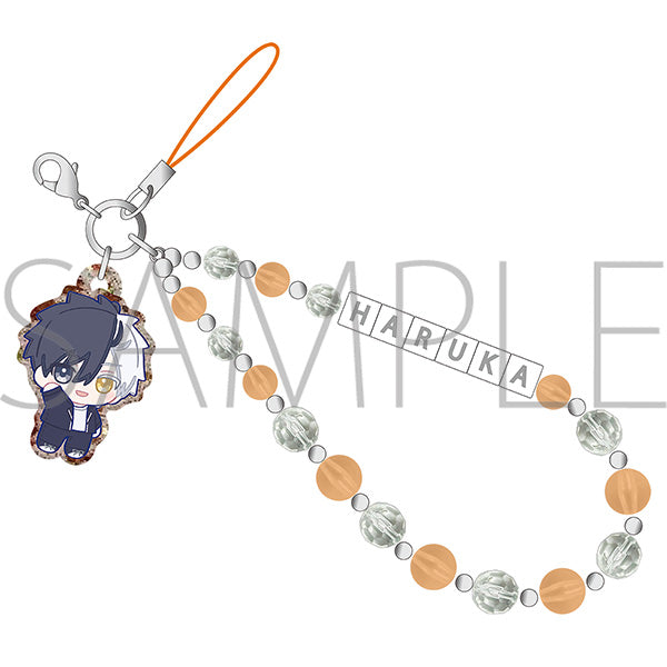 (Goods - Strap) WIND BREAKER After-school Mates Beads Strap / Haruka Sakura Nui Pal Skip
