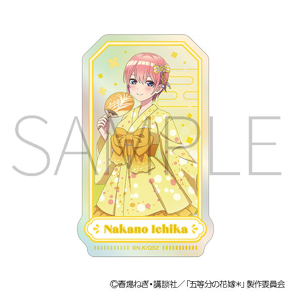 (Goods - Sticker) The Quintessential Quintuplets＊ Die-cut Sticker / Ichika Nakano
